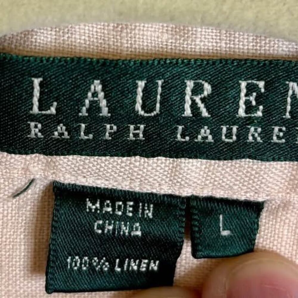 100% Linen 
Large Ralph Lauren - Picture 4 of 5